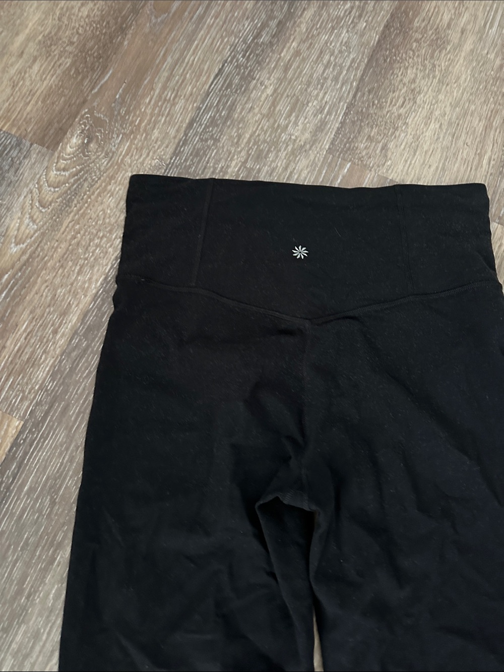 Athleta Black Flared Leggings - Picture 8 of 12